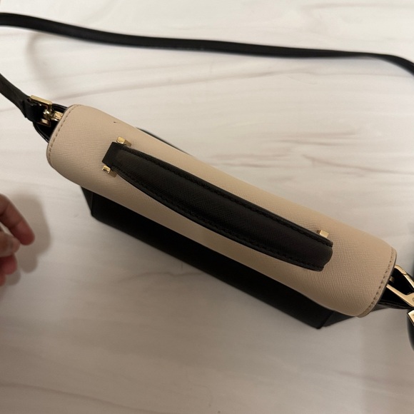 Kate Spade Black and Cream Crossbody Bag - Picture 5 of 11